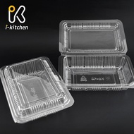 ~~ Sushi Box 2H (Small) 3H (Large) 20pcs Salad Disposable Plastic Transparent Packaging Cold Noodle 
