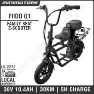 [SG Seller] [In-Stock] ★ Fiido Q1 ★ LTA Approved UL2272 Electic Scooter with 2 seat / Local Warranty