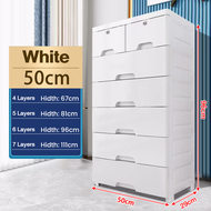 IKEA Plastic Drawer Cabinet Storage Cabinet With Wheels/Lock Chest Drawer Baju Almari Baju Murah Dra