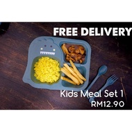 READY STOCK KIDS MEALS SET 1 HILLVIEW CAFE FREE DELIVERY E-VOUCHER