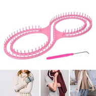 [lzdxwcke3pu] 8 Shape Knitting Loom Scarf Loom Versatile Lightweight Scarf Knitter Knitting Tool DIY