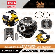 MODENAS DINAMIK BLOCK & PISTON SET YWL 62MM PERFORMANCE SPEC