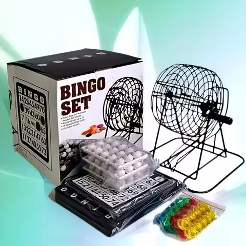 1pc Bingo Lottery Machine, Carousel Game Machine, Manual Lottery Machine, Party Entertainment Bingo 