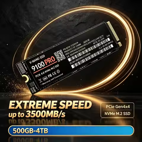 9100 PRO 1TB 2TB 4TB M.2 NVMe SSD PCIe 4.0 3500MB/s High Speed Drive for Laptop Desktop Upgrade Your