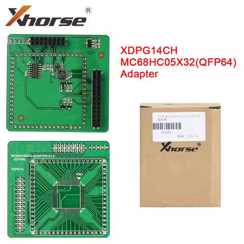 Xhorse XDPG14CH Adapter Read Write MC68HC05X32(QFP64 Package) Series Chip For Mercedes EIS/EZS Work 