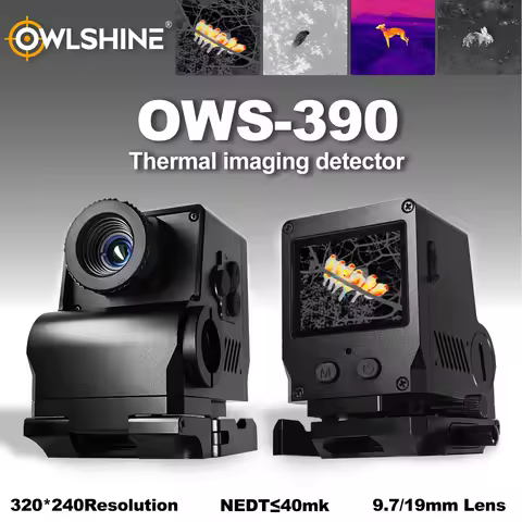OWS-390 Thermal Imaging Detector 320*240 Resolution with 9.7mm Or 19mm Lens 50Hz Refresh Rate Picati