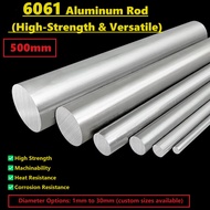 6061 Aluminum Solid Rods 6061 Aluminum Rod High Quality Straight Aluminium Round Bar Home DIY CNC Me
