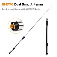 RH770 SMA Female Dual Band 144/430MHZ Antenna For BAOFENG UV-5R