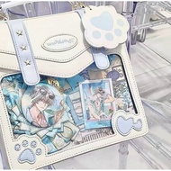 Paw-print Ita Messenger Backpack