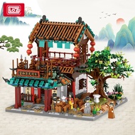清明上河圖系列 - 清明上河圖 - 腳店歡門 積木套裝(新舊包裝隨機)
