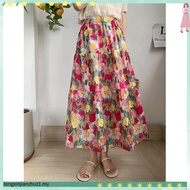 SKIRT WANITA / SKIRT TUTU FLORAL ENGLISH COTTON FROM BANGKOK KOD 555