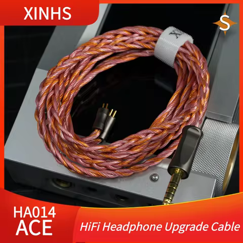 XINHS HA014 HiFi Headphone Upgrade Cable Balanced Cable 2.5/3.5/4.4/IE900 2PIN MMCX For Youth M5 Oli