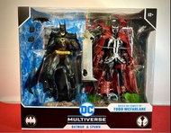 全新 DC Multiverse Batman & Spawn McFarlane Batman & Spawn 2 pack Set DC Multiverse 2023 麥法蘭  蝙蝠俠 再生俠 
