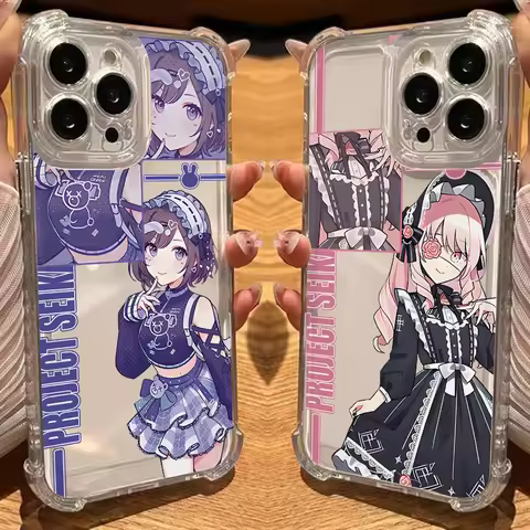 Project S-Sekai Phone Case for OPPO Realme C55 C53 C35 C33 C31 13 Plus Reno 12 11 F 8 7 T Pro A78 5G