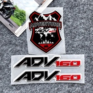 Adv Logo Biểu Tượng 3D Nhựa Gel Sticker Xe Máy Xe Tay Ga Cơ Thể bình nhiên liệu kính chắn gió phía t
