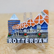 Fridge Magnet Fridge Fridge Souvenir Rotterdam Netherlands Holland