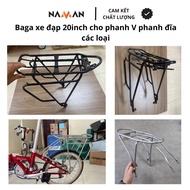 20 inch bicycle bag for V brakes and disc brakes of all kinds