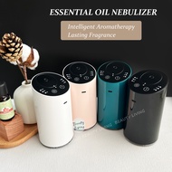 Portable Aromatherapy Diffuser Rechargeable Car Essential oil Nebulizer,Anti-dumping Waterless scent Diffuser