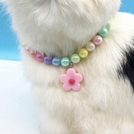 1pc Cat & Dog Floral Necklace Pet Jewelry For Small Breeds Up To 9.0kg