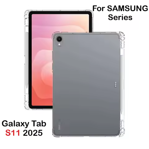 Clear Case for Samsung Galaxy Tab S11 Ultra 14.6" 5G SM-X930X936B S10 Lite Fe 11 " 2025 Airbag Soft