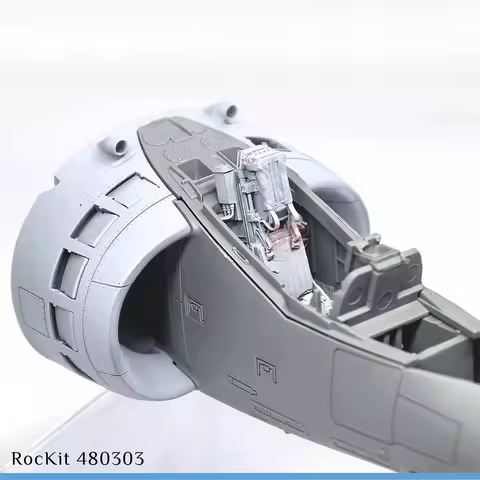 Rockit 480302-03 AV-8B Harrier Ejection Seat/Movable Intake Module 1/48 3D Printed Resin