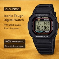 Casio G-SHOCK DW-5600 Square Digital Watch for Men Shock Resistant 200m WR