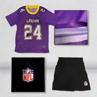 Kids Limited Edition NFL London Jersey Round Neck T-Shirt and Short Set