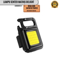 Lampu Senter Mathis Delight LAMPU LED GANTUNGAN KUNCI MULTIFUNGSI / CAMPING CAS USB / LED EMERGENCY 