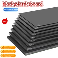 Black PP Board - Polypropylene Plastic Sheet, Thickness 2-10mm (2/3/4/5/6/8/10mm), Acid & Alkali Res