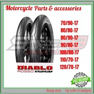 100% original TYRE PIRELLI DIABLO ROSSO SPORT 70/90-17 & 80/80-17 & 80/90-17 & 90/80-17
