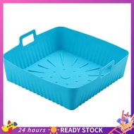 【HOT SALE】 23cm/9Inch Square Large Silicone Air Fryer Liners Mold for  Air Fryer 6-8QT Reusable Airf