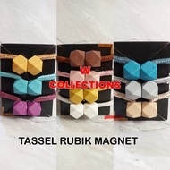 RUBIK MAGNETIC CURTAIN TASSEL CURTAIN BINDINGTALI, CURTAIN BINDING, RUBIK MAGNETIC TASSEL