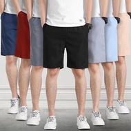 Summer New Short Pants Men's Loose Thin Outerwear 5-point Mid-length Pants Korean Version Trend Vers