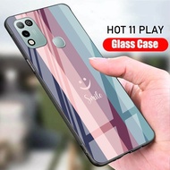 Softcase Glass Kaca Infinix Hot 11 Play - Casing hp Infinix Hot 11 Play - Case hp Infinix Hot 11 Pla