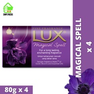 LUX BODY SOAP fine fragrance (80g x 3+1)