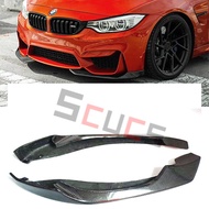 For F80 F82 M3 M4 Carbon Fiber Front  Bumper Splitter  Lip