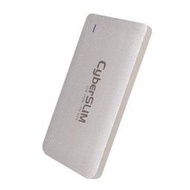 【子震科技】CyberSLIM 大衛肯尼 M2固態硬碟外接盒USB3.1(Type-C)
