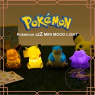 [POKEMON] Korea Pokemon Mini Night Mood Light Sleeping Lamp Pikachu, Eevee, Snorlax, Ditto Figure