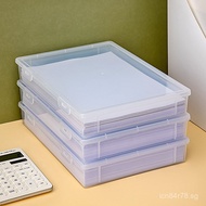 a4Storage Box Paper Box Printing Paper Transparent A3Office Art Exam Paper Plastic Box File Box Docu