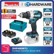 MAKITA DHP489Z | DHP489RTJ 18V CORDLESS HAMMER DRIVER DRILL 13MM (1/2") | 0-1800 RPM | 0-27000 IPM