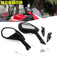 Ready Stock Ducati Modified Suitable for Ducati 899/959/1199/1299S Modified Motorcycle Dedicated Rearview Mirror Reversing Mirror Mirror