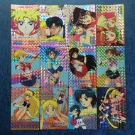 美少女戰士 PP3 保證官方正版 - 日原版全套 12閃72白; 動畫Card/咭/卡 合共84張.  不設散賣.