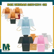 20x11x11 Cm Box Bag Box Souvenir Box Plain Cardboard/