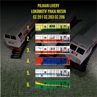GRIYADEFARA LOKOMOTIF PAKAI MESIN CC 201 CC 203 CC 206 LOKOMOTIF DENGAN MESIN CC201 CC203 CC206 LOKO