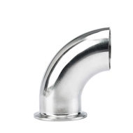 19/38/51 Mm OD Pipe Welding Bottom X 1.5 裏2 Tri Clamp 304 Stainless Steel 90 Degrees Joint