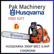 [READY STOCK] HIGH QUALITY Husqvarna 390XP 88cc 6.4Hp 24INCH/28INCH/30INCH Heavy Duty Chainsaw (FREE