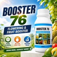 Booster 76 Hormon Pembungaan Buah Penggalak Bunga Buah Lebat Sesuai Semua Jenis Tanaman 150ml