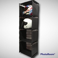 HELMET RACK, STACKING RACK, MULTIPURPOSE TOY RACK, DISPLAY RACK, PORTABLE RACK, BAG RACK, BOOK RACK