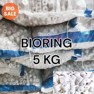 Bioring 5 kg Bioring/ filter media/ filter/ aquarium filter media/ fish pond filter media/ koi filte