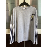 Long Sleeve Shirt ZARA Kids PEANUTS sz.13-14 164cm Chest 40-42 Length 23 Inches Very New